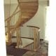 Installatie houten spiltrap