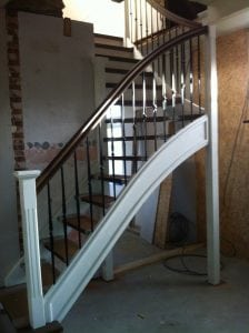 Installatie trap 2 verdiepingen
